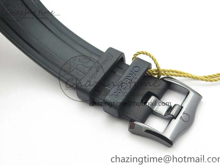 0121 Seamaster Diver 300M Real Ceramic Case VSF 1:1 Best Edition on Black Rubber Strap A8806 (Free Nato) SunProtective 7935